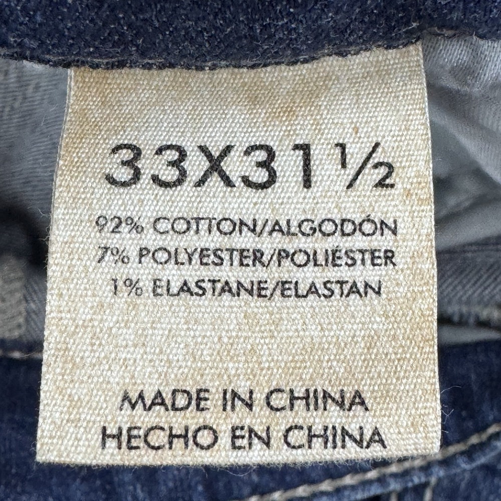 BKE Payton Women's Bootcut Jeans Dark Wash Whiskering 33x31.5 - Picture 5 of 10